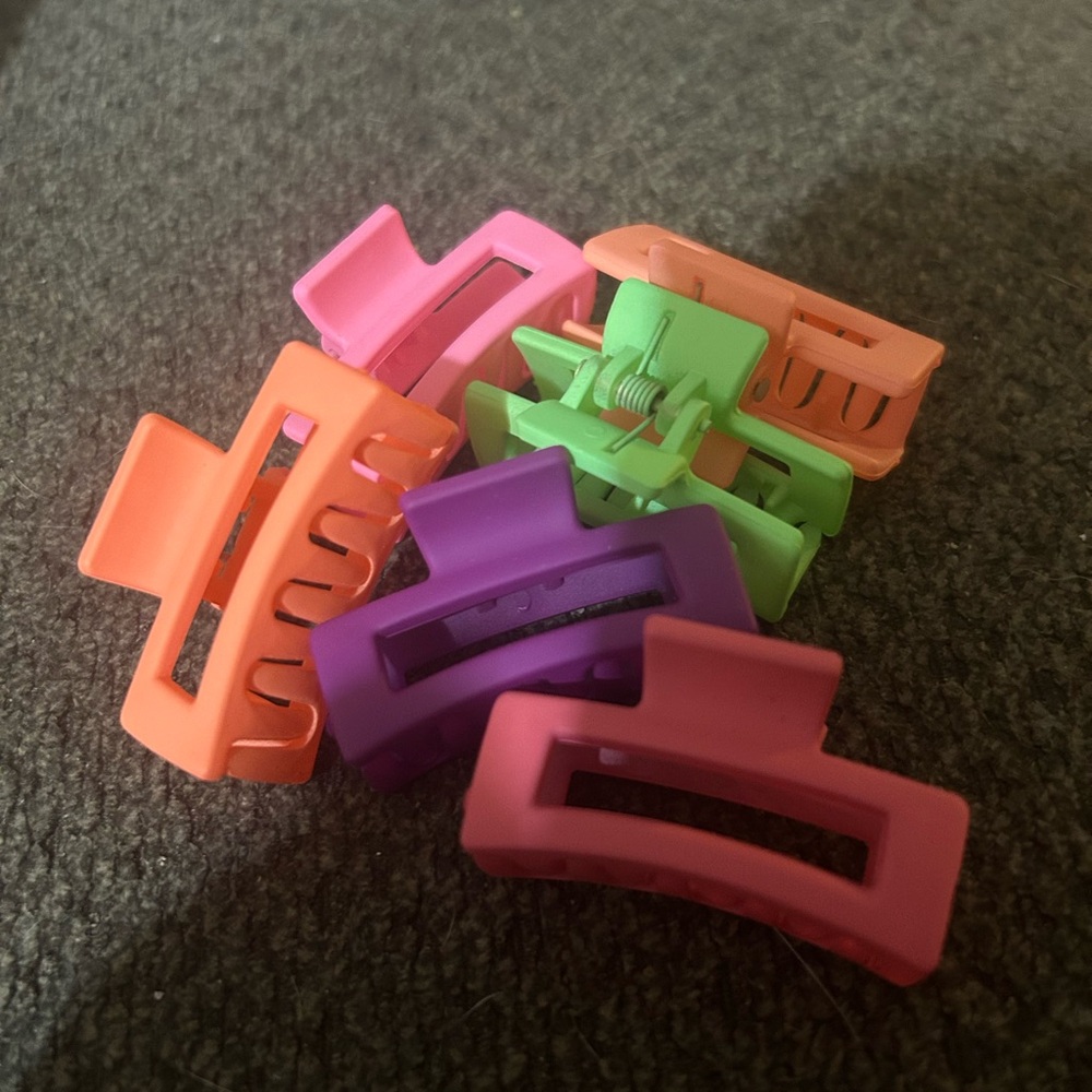 Colorful Kids Hair Clips Set
